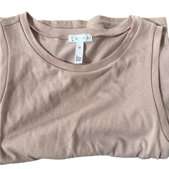 Leith bodycon light blush pink dress size x small - Picture 4 of 5